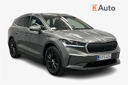 harmaa Skoda Enyaq 2023 kuva 1.