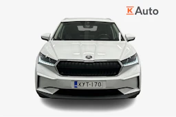 valkoinen Skoda Enyaq 2023 kuva 4.