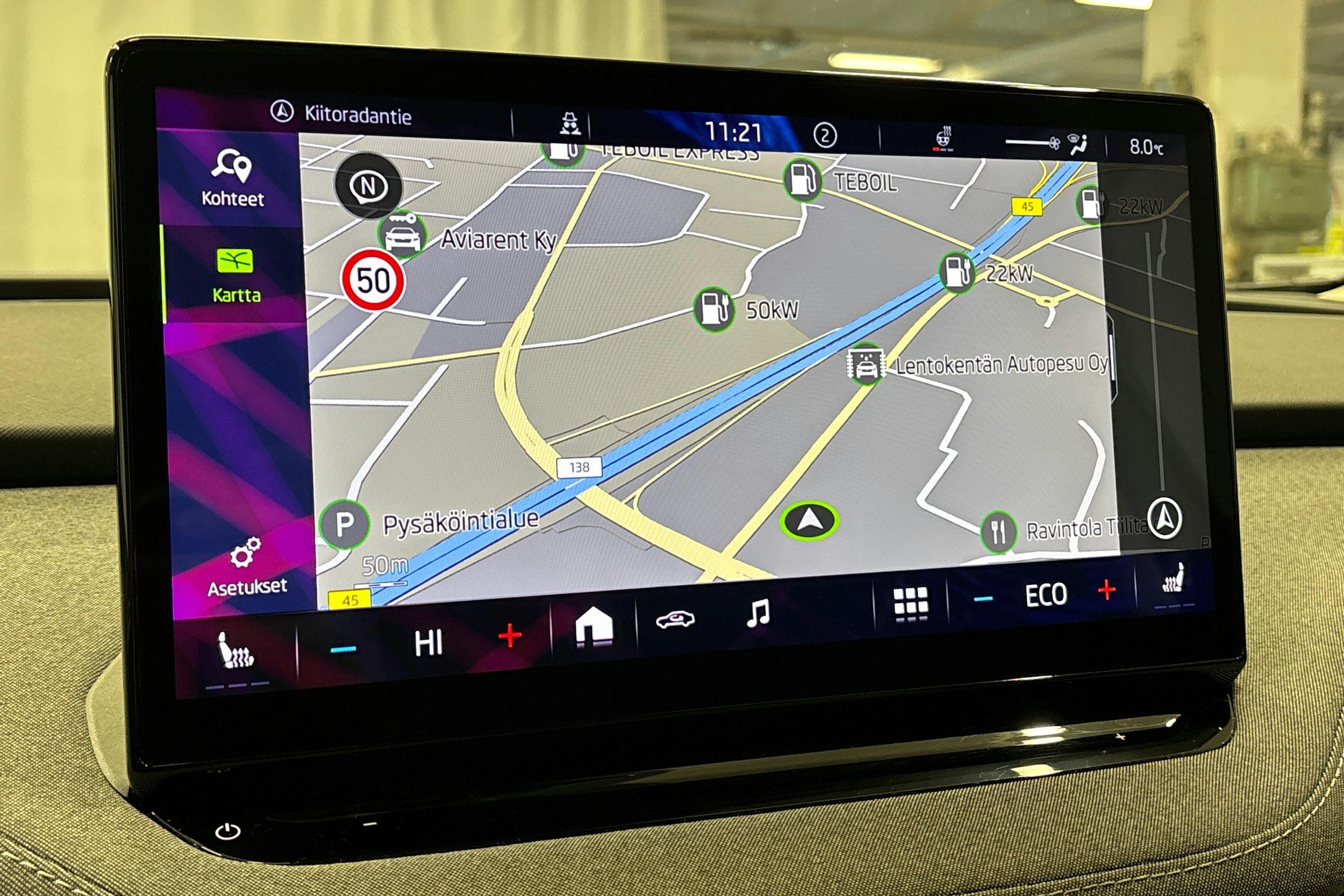 harmaa Skoda Enyaq 2023 kuva 23.