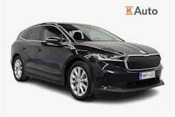 musta Skoda Enyaq 2023 kuva 1.