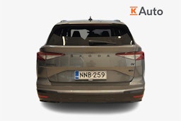 Harmaa Skoda Enyaq 2023 kuva 3.