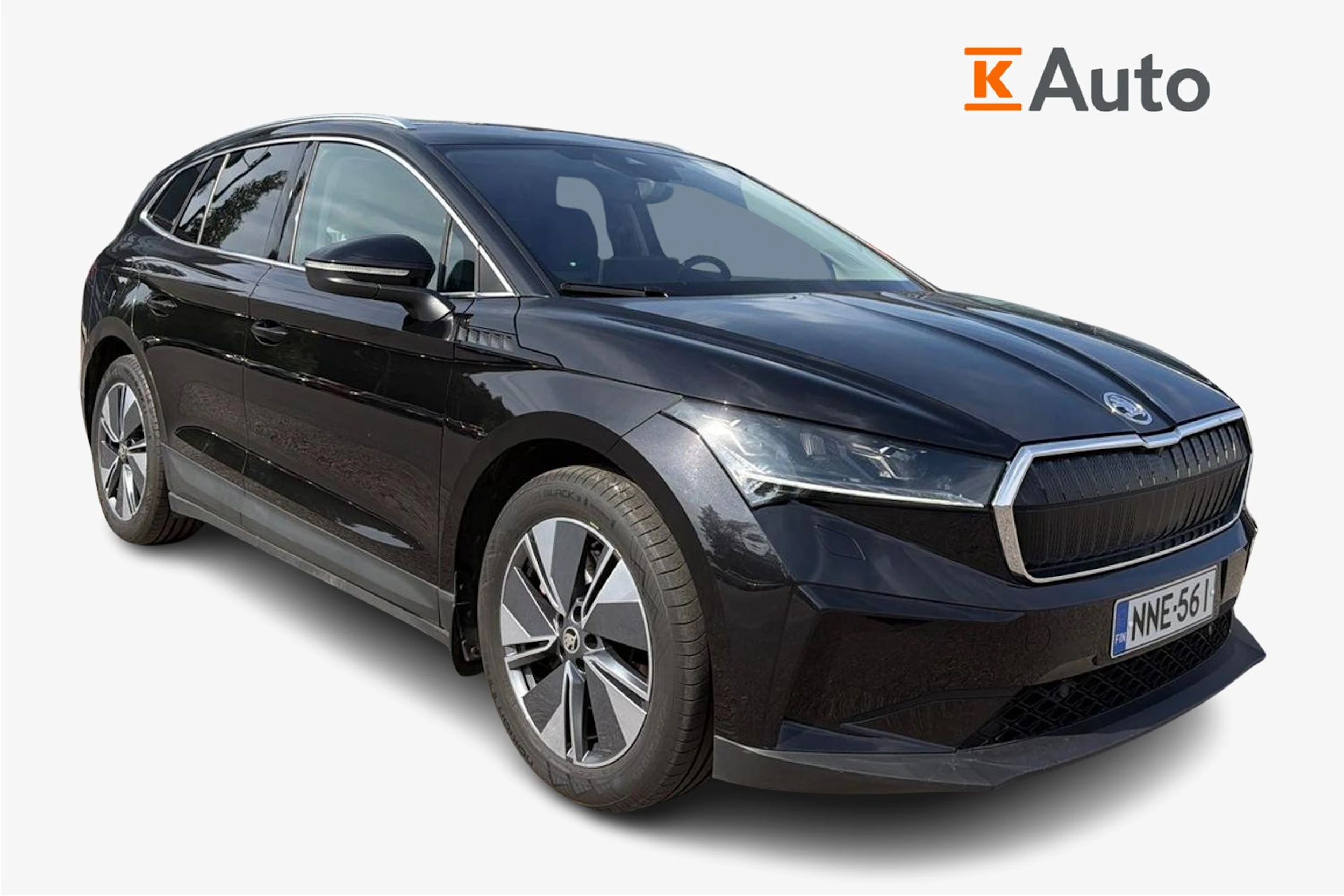 musta Skoda Enyaq 2023 kuva 1.