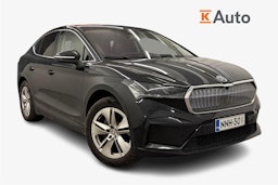 musta Skoda Enyaq 2023 kuva 1.