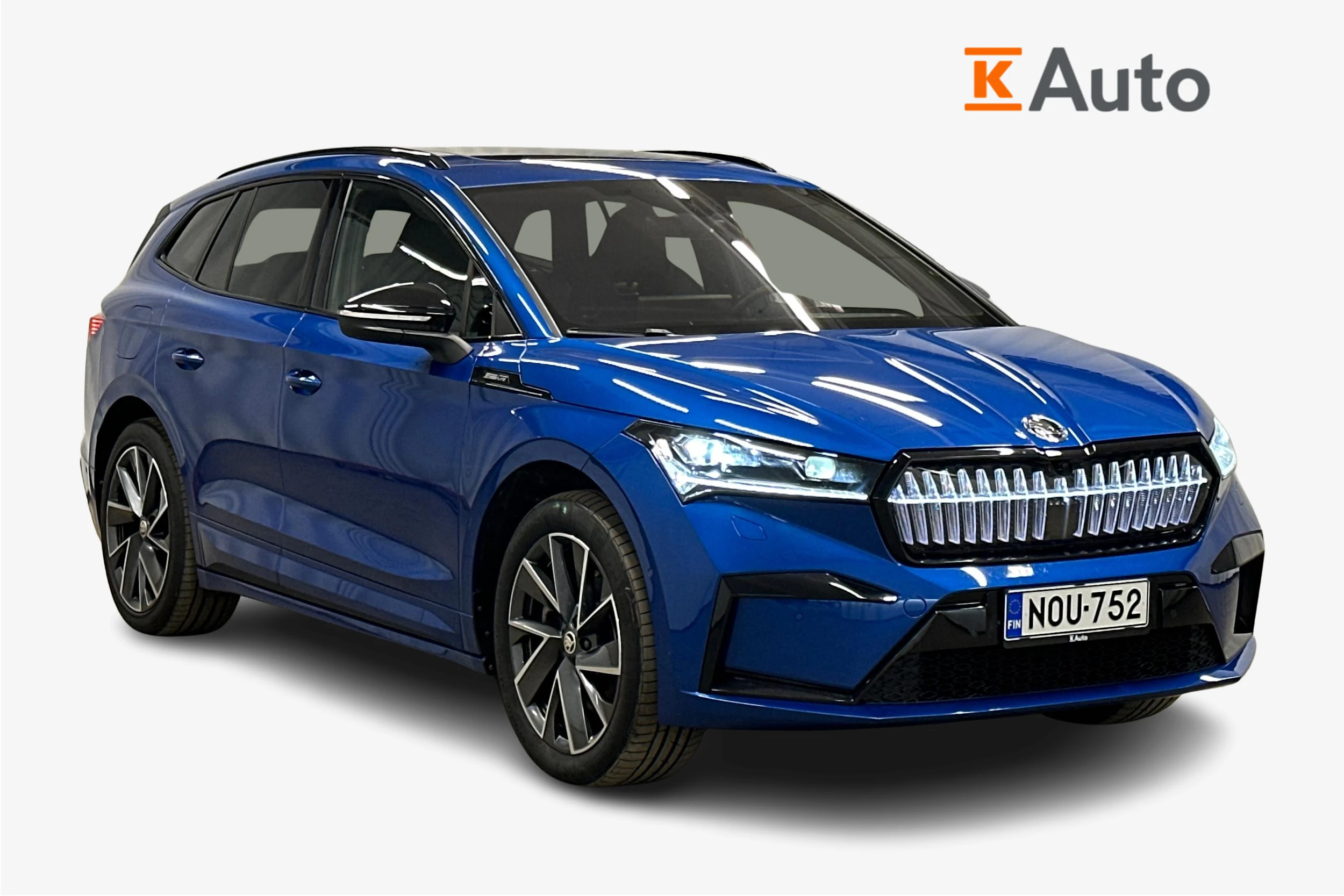 sininen Skoda Enyaq 2023 kuva 1.