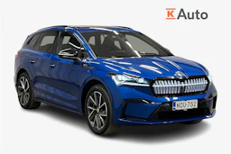 sininen Skoda Enyaq 2023 kuva 1.