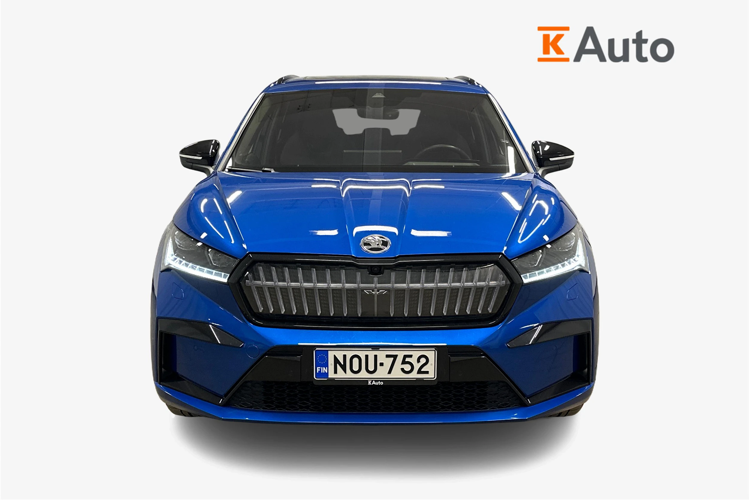 sininen Skoda Enyaq 2023 kuva 4.