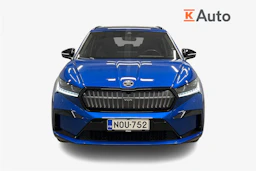 sininen Skoda Enyaq 2023 kuva 4.