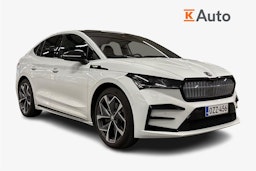 valkoinen Skoda Enyaq 2023 kuva 1.