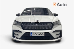valkoinen Skoda Enyaq 2023 kuva 5.