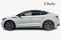 valkoinen Skoda Enyaq 2023 kuva 6.