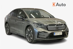 harmaa Skoda Enyaq 2023 kuva 1.