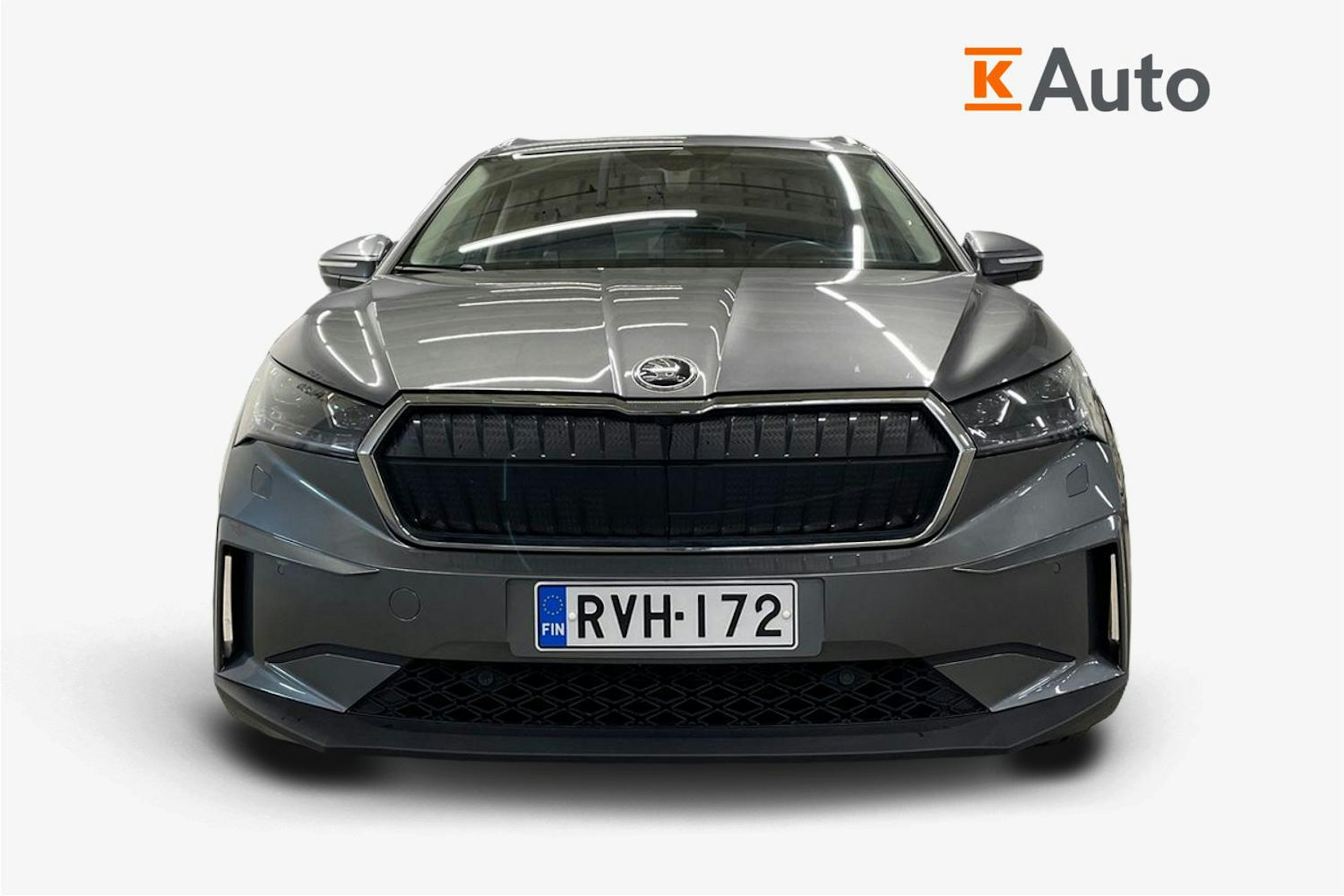 harmaa Skoda Enyaq 2023 kuva 4.