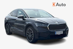 Musta Skoda Enyaq 2023 kuva 1.