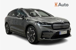 harmaa Skoda Enyaq 2023 kuva 1.