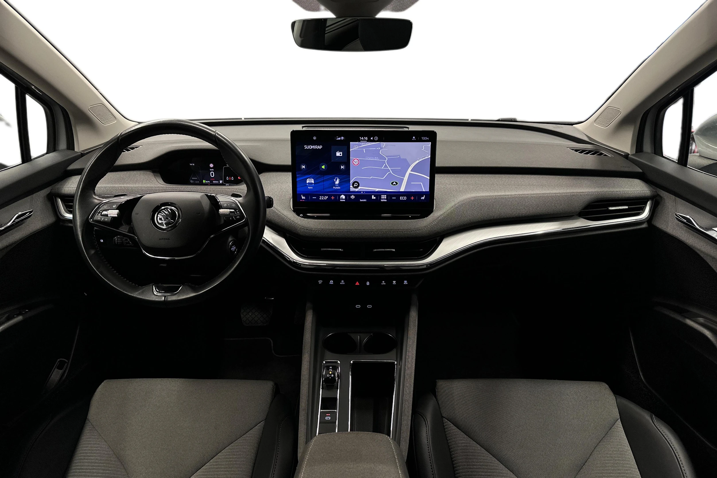 harmaa Skoda Enyaq kuva 7.