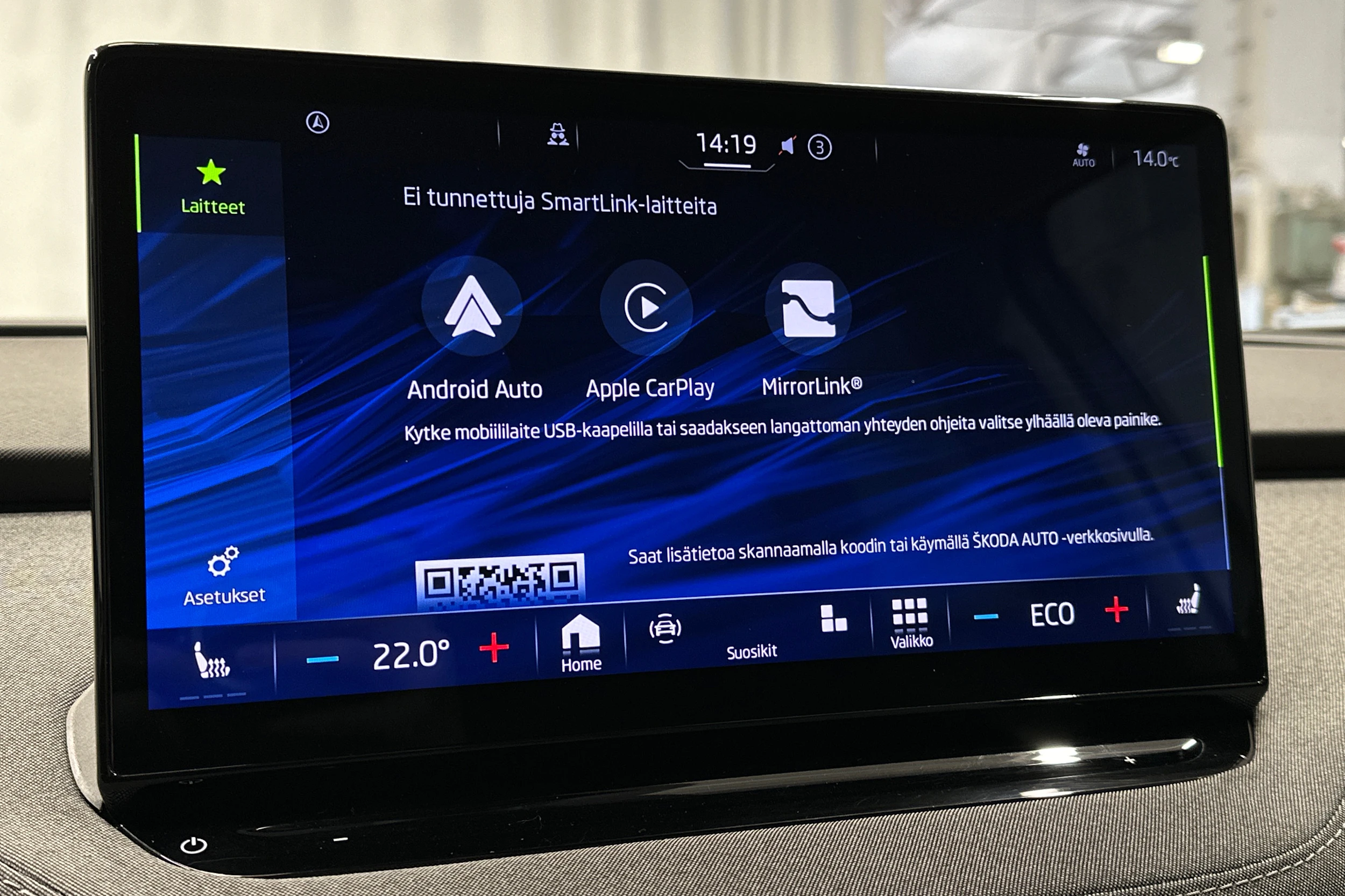 harmaa Skoda Enyaq kuva 22.