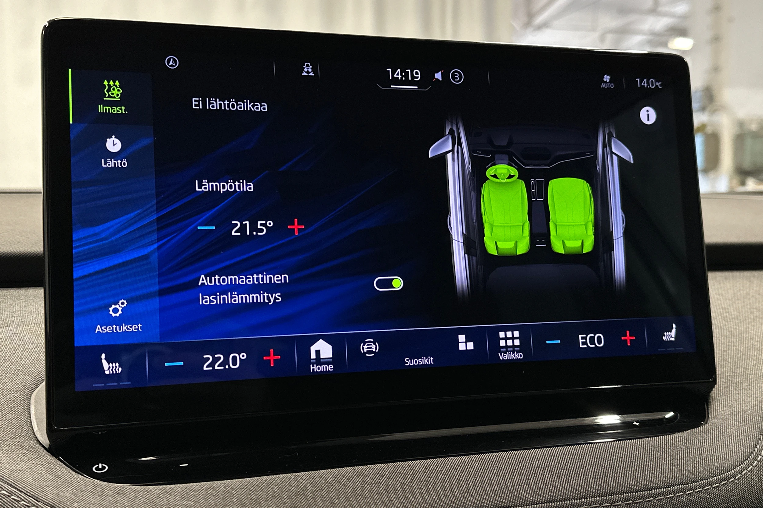 harmaa Skoda Enyaq kuva 25.