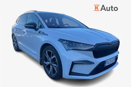 valkoinen Skoda Enyaq 2023 kuva 1.