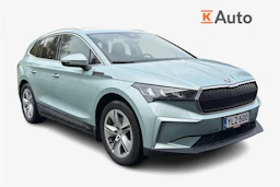 vihreä Skoda Enyaq 2023 kuva 1.