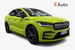vihreä Skoda Enyaq 2023 kuva 1.