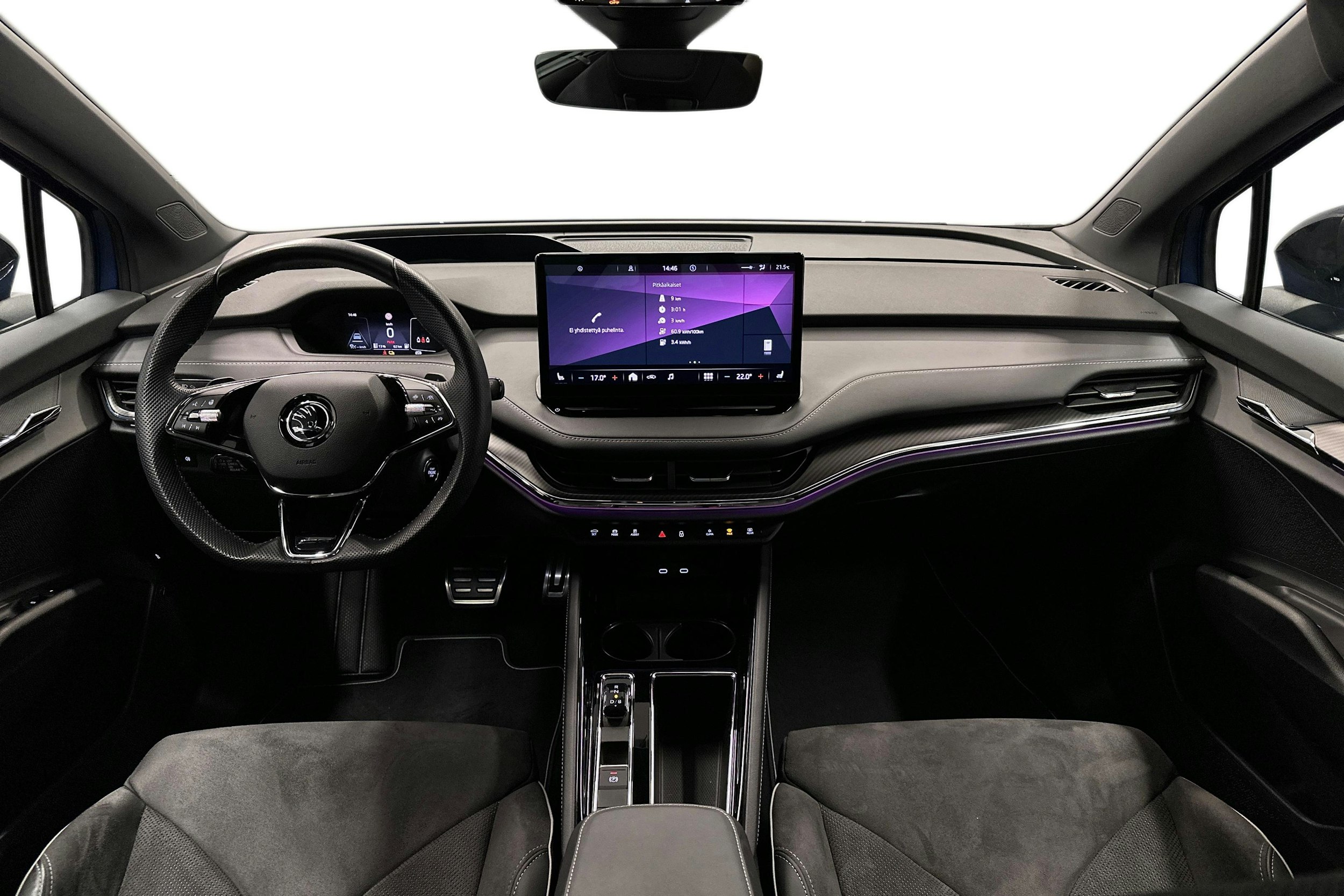 sininen Skoda Enyaq 2023 kuva 7.