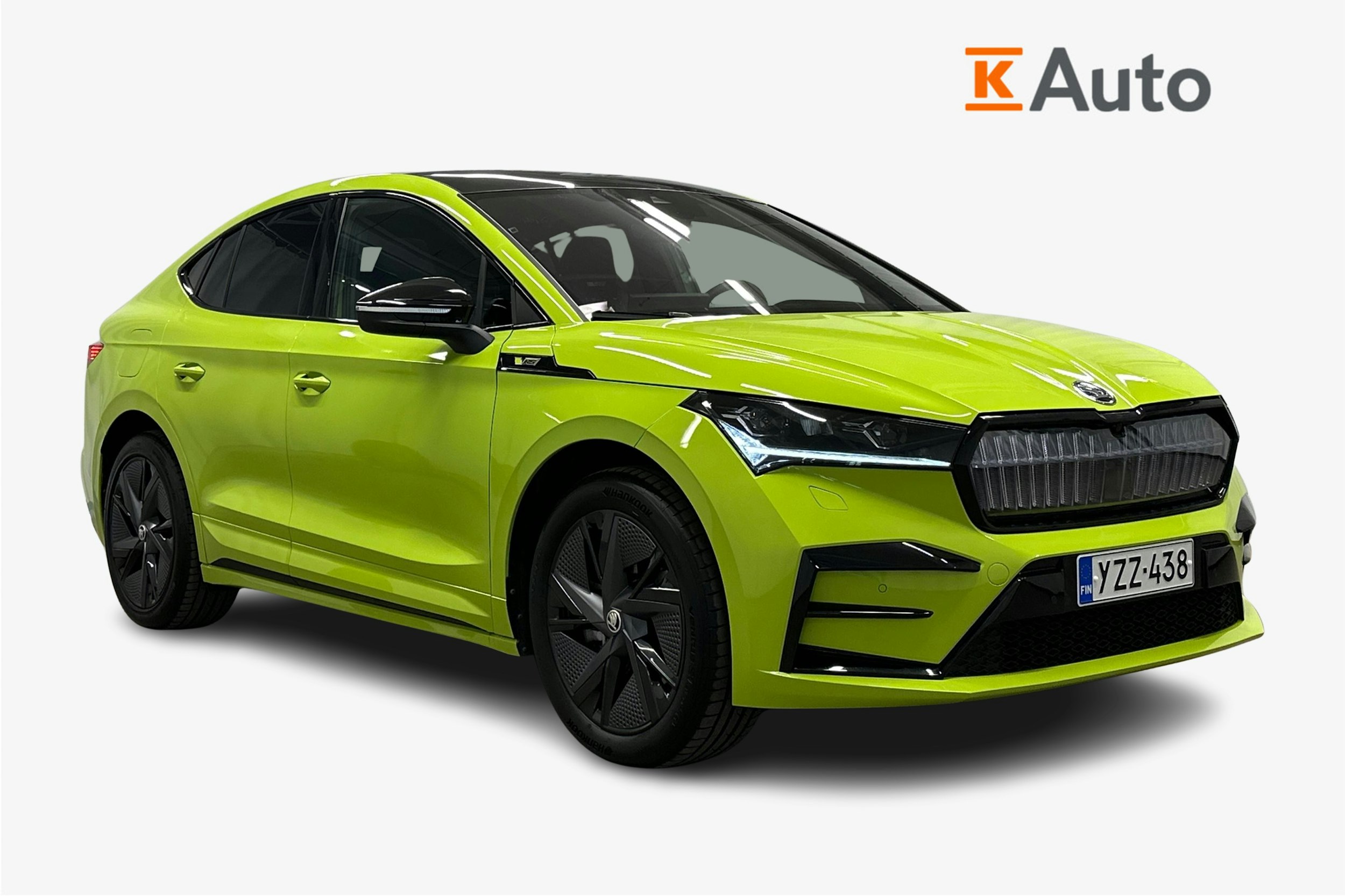 vihreä Skoda Enyaq 2023 kuva 1.