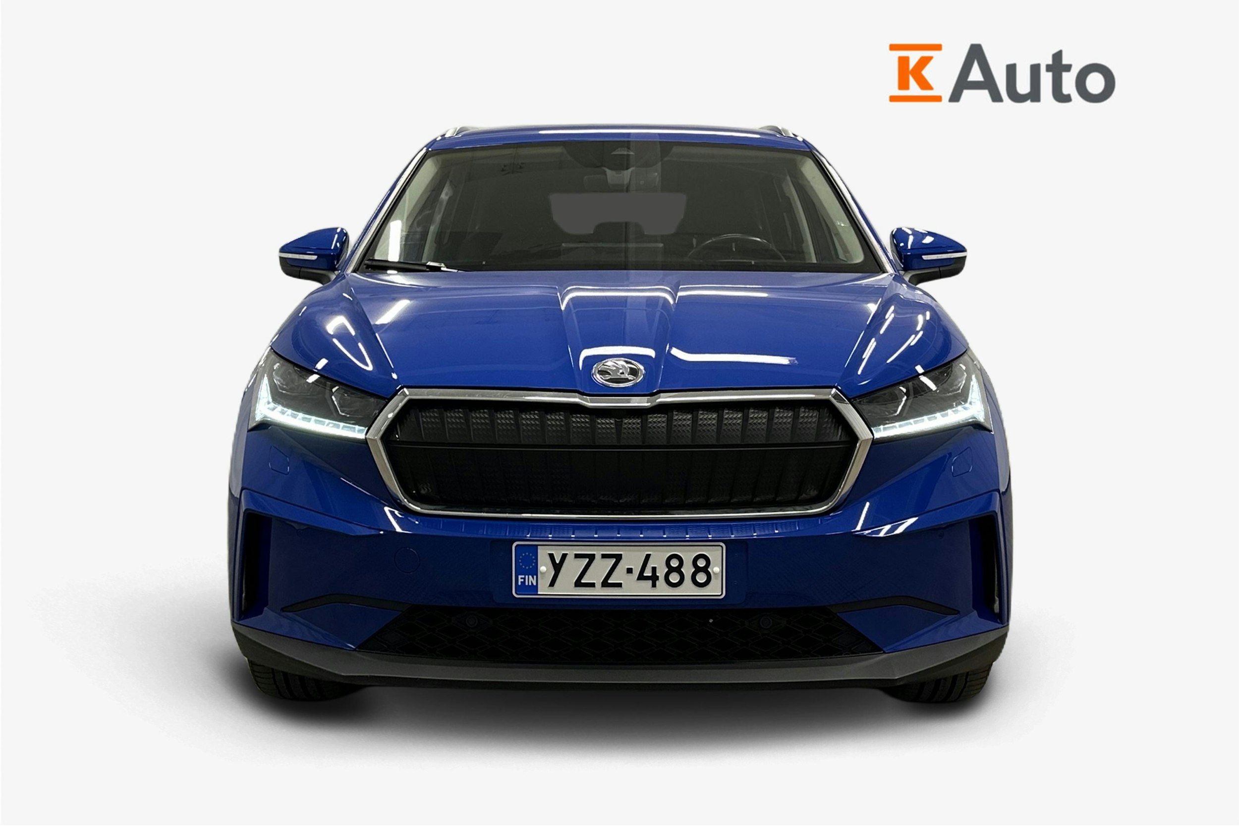 sininen Skoda Enyaq 2023 kuva 5.