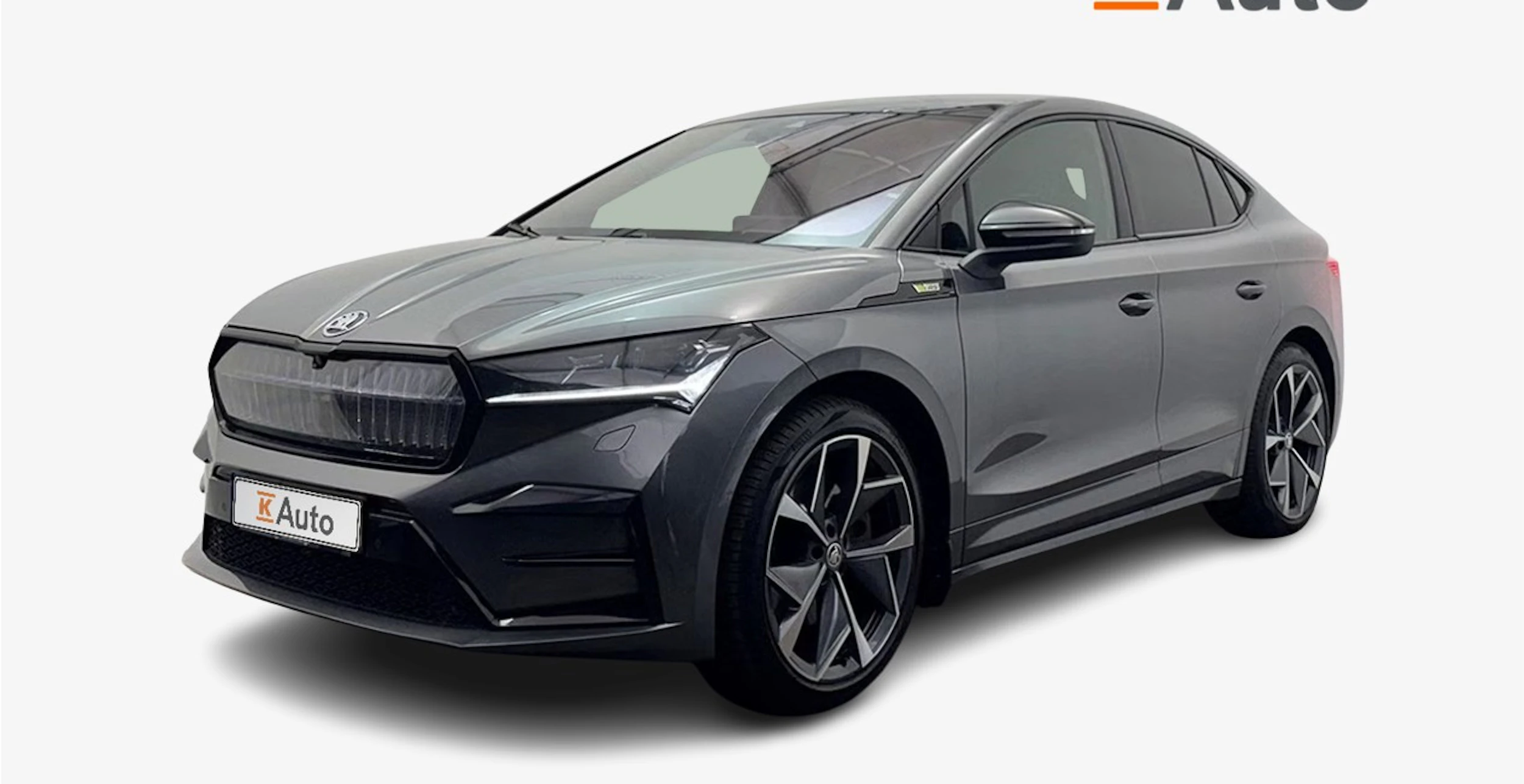 harmaa Skoda Enyaq 2024 kuva 1.