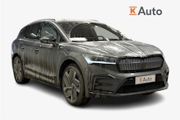 harmaa Skoda Enyaq 2024 kuva 1.