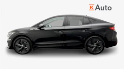 musta Skoda Enyaq 2024 kuva 3.