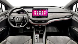 musta Skoda Enyaq 2024 kuva 4.