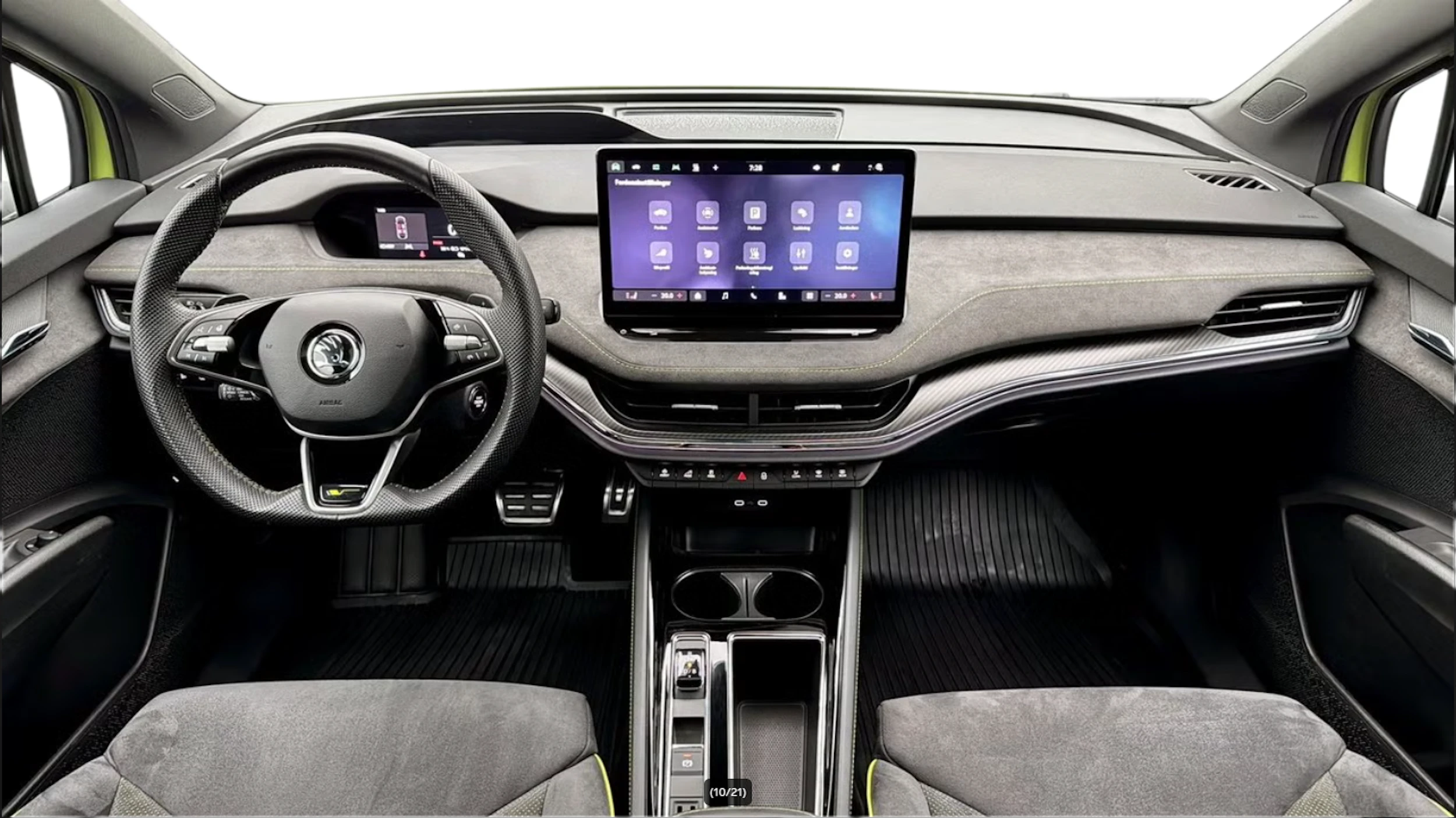 vihreä Skoda Enyaq 2024 kuva 3.