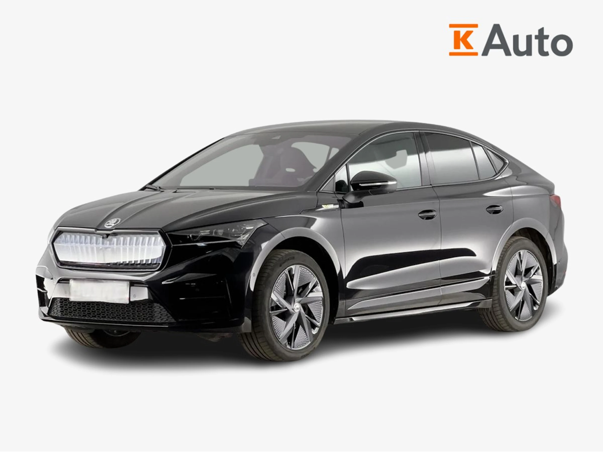 musta Skoda Enyaq 2024 kuva 1.