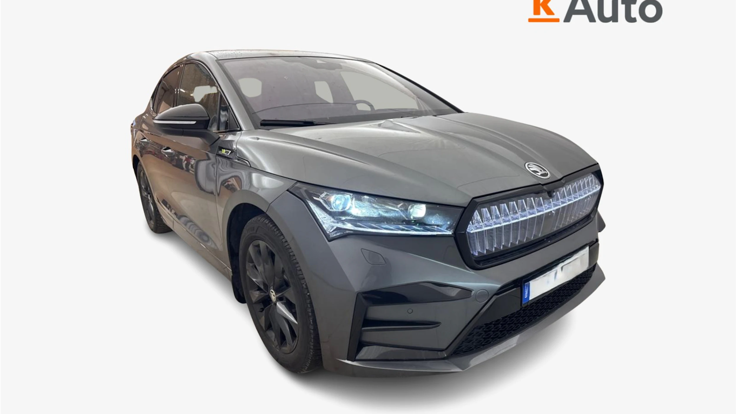 met. harmaa Skoda Enyaq 2024 kuva 1.
