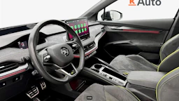 musta Skoda Enyaq 2024 kuva 4.