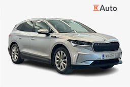 harmaa Skoda Enyaq 2024 kuva 1.