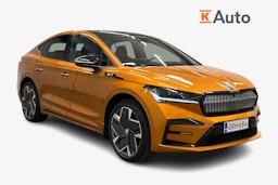 oranssi Skoda Enyaq 2024 kuva 1.