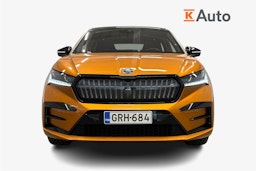 oranssi Skoda Enyaq 2024 kuva 5.