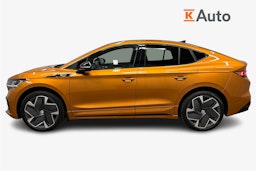 oranssi Skoda Enyaq 2024 kuva 6.