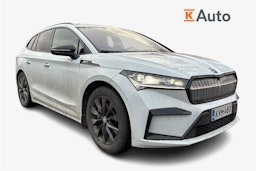 valkoinen Skoda Enyaq 2024 kuva 1.