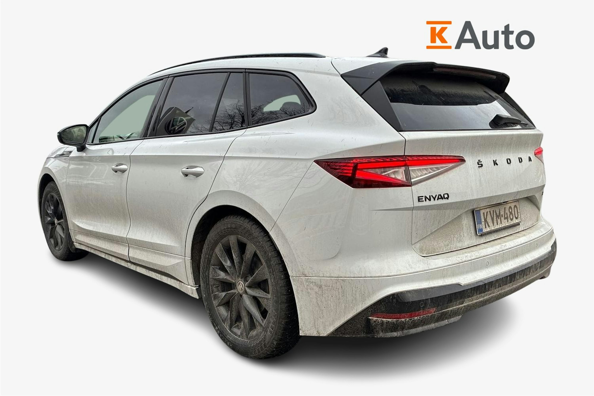 valkoinen Skoda Enyaq 2024 kuva 2.