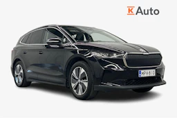 musta Skoda Enyaq 2023 kuva 1.