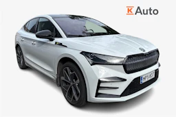 valkoinen Skoda Enyaq 2024 kuva 1.