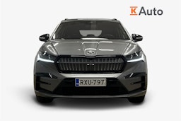 harmaa Skoda Enyaq 2024 kuva 5.