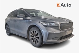 harmaa Skoda Enyaq 2024 kuva 1.