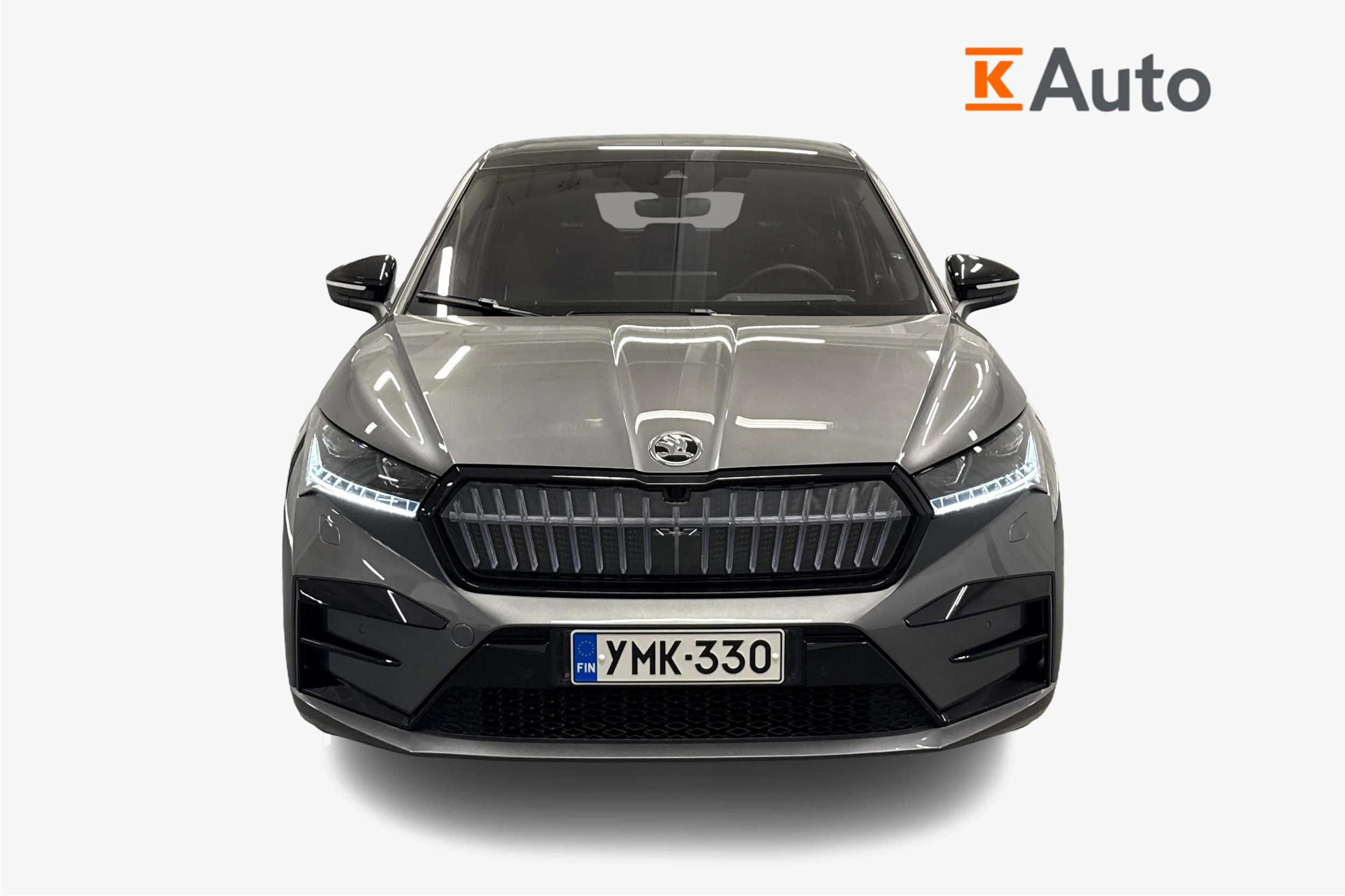 harmaa Skoda Enyaq 2024 kuva 5.