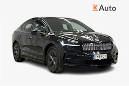 musta Skoda Enyaq 2024 kuva 1.