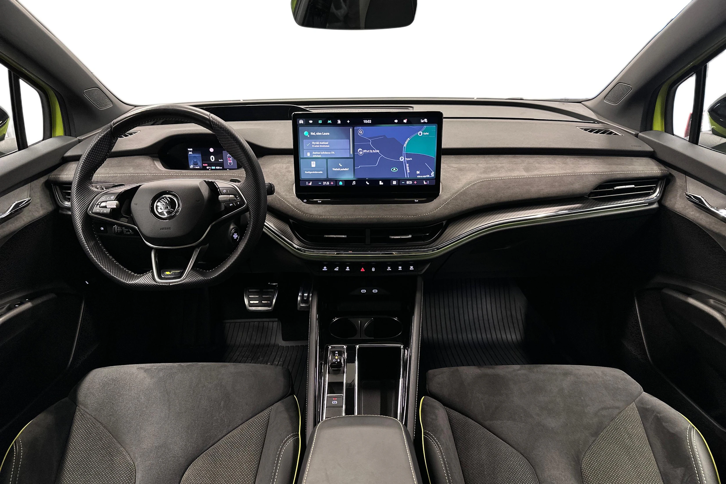 vihreä Skoda Enyaq 2024 kuva 9.