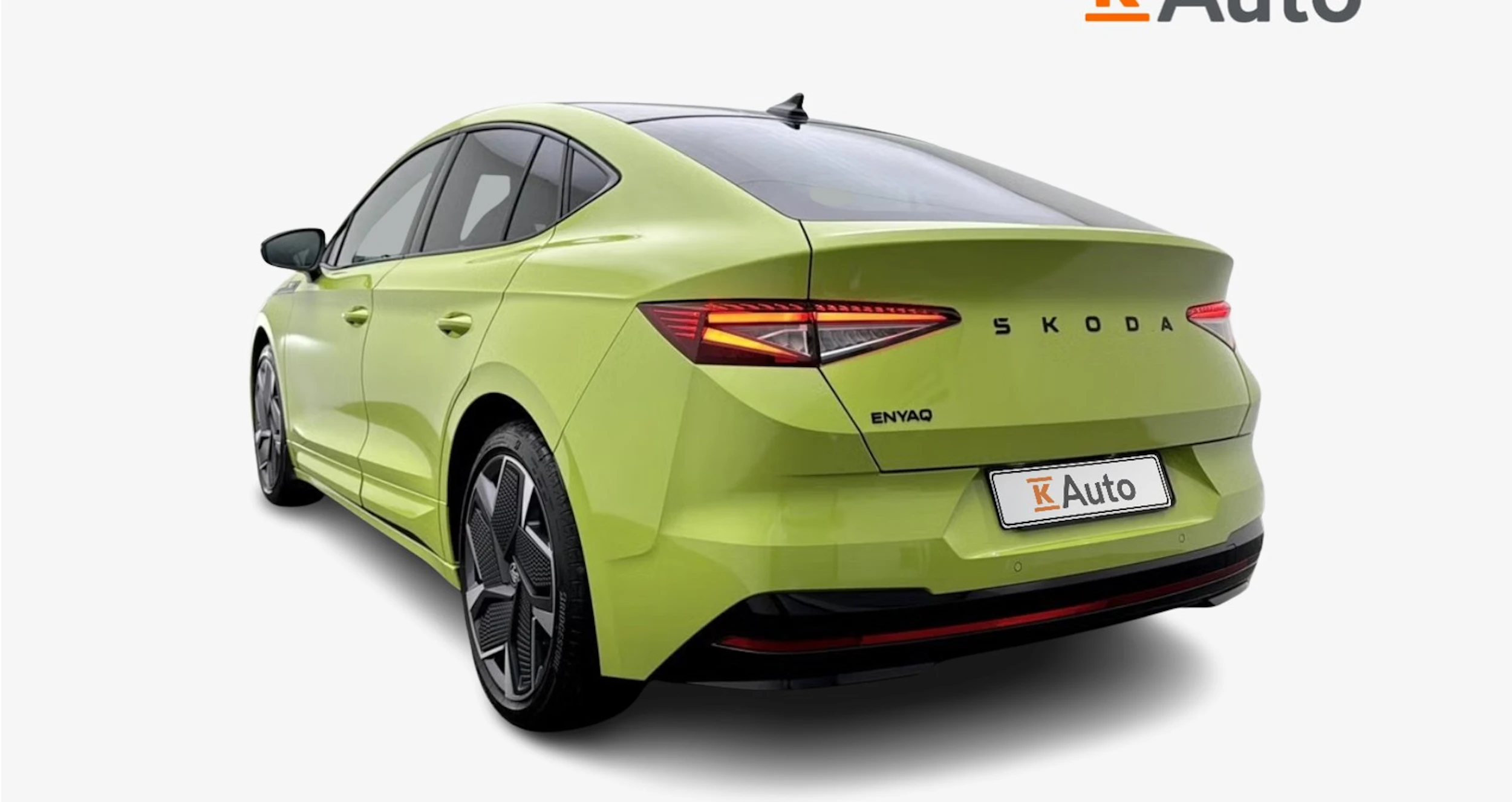 vihreä Skoda Enyaq 2025 kuva 2.