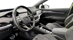 vihreä Skoda Enyaq 2025 kuva 4.